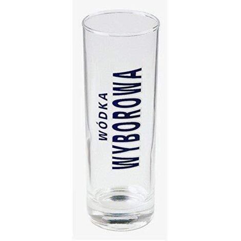 Wyborowa - Lot de 6 verres tube vodka