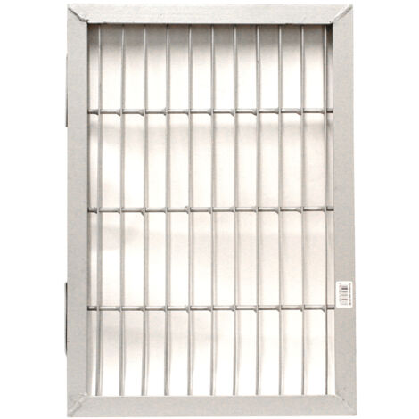 WYCIERACZKA METALOWA Z RAMKĄ DO WMUROWANIA 600400MM - WYCIE S6040