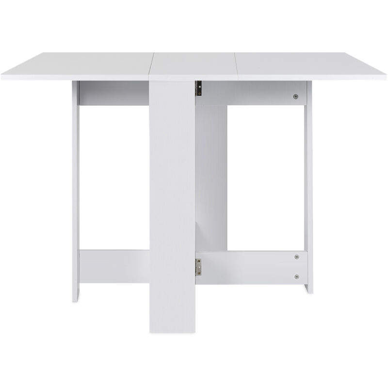 

® Mesa plegable blanca 103 * 76 * 73,4 cm - Wyctin