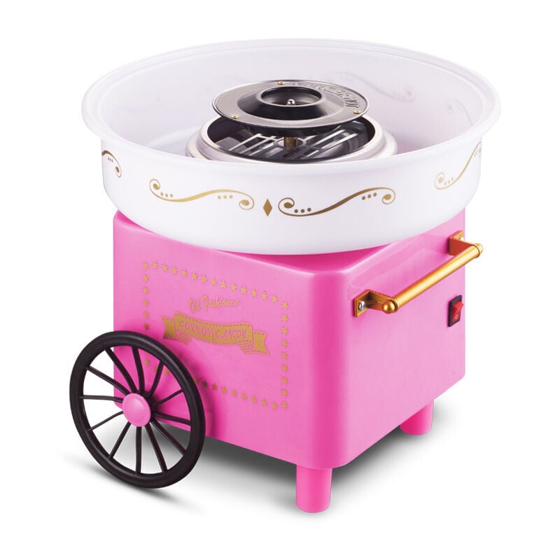 Hofuton Machine à Barbe à Papa 500 W Design Rétro Rose