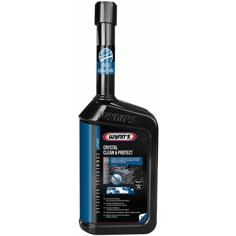 Wynns - Additif anti-cristallisant AdBlue Crystal Clean & Protect (véhicules commerciaux) - 500 ml - W21090