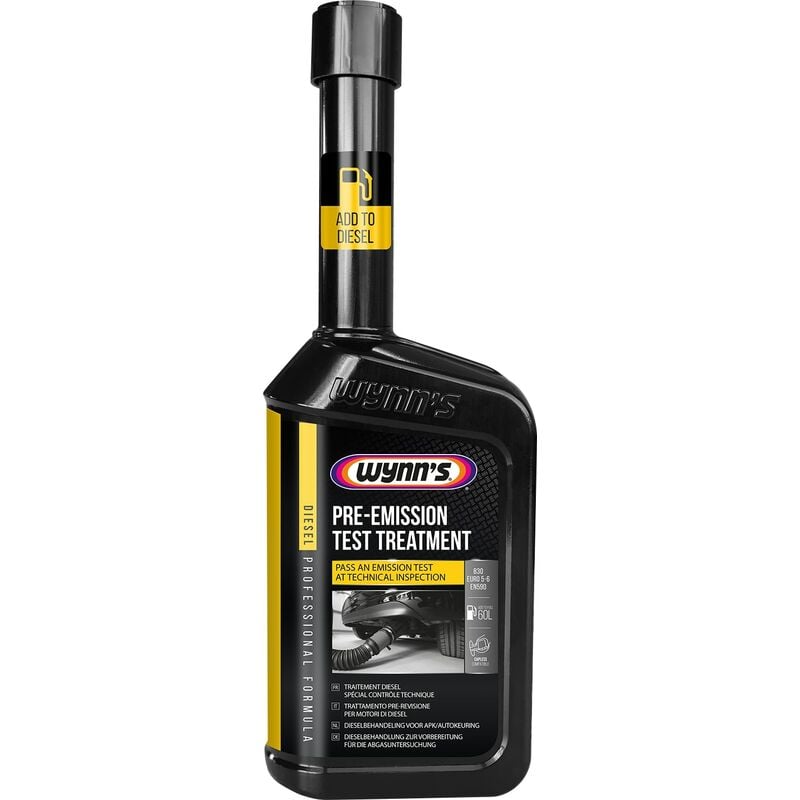 Wynn's - Additif anti pollution diesel - Spécial Contrôle Technique - 500 ml - W35393