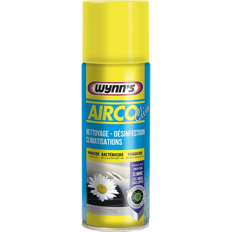 Wynn's - Aérosol nettoyant désinfectant circuit de climatisation - 200 ml - W30601