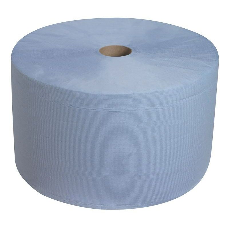 Wypall 7425 Industrial Wiping Paper L30 Jumbo Roll, 3 ply, Blue (1 roll x 750 sh