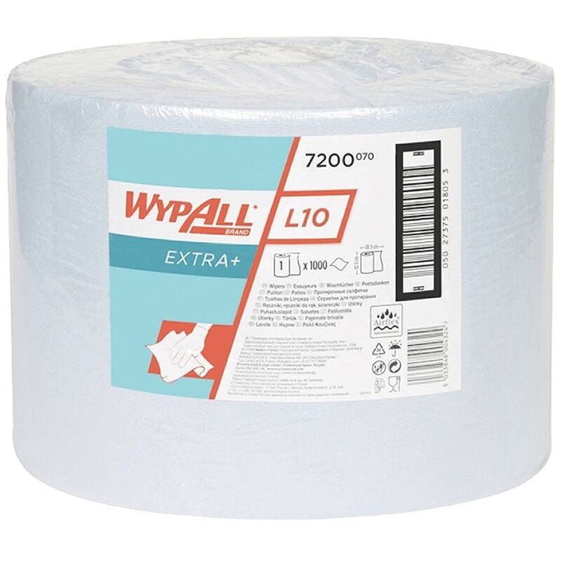 Kimberly Clark 7200 Lingettes nettoyantes (l x l) 380 mm x 240 mm bleu 1000 feuille(s)
