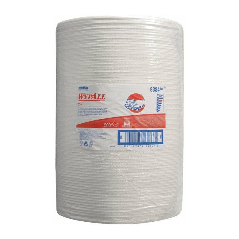 

WYPALL X 70 8384 L380xl420env. mm blanco 1 capa. perforado. ro grabado