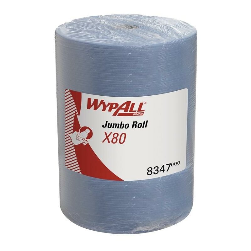 Wypall - Torchon ® X80 8347 L315xl310environ mm bleu 1 couche
