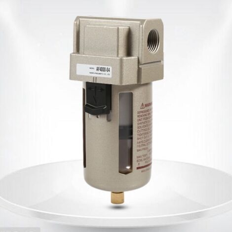 x 1/2 Zoll langlebiger Luftfilter für Kompressor, Wasser- und Feuchtigkeitsfalle, Abscheider, Regler, Zubehör. FLITI