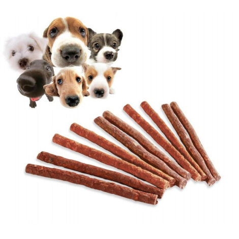 X 10 Bâtons De Viande Séchée Bâton Délicieux Chiens Snacks Prix Animal