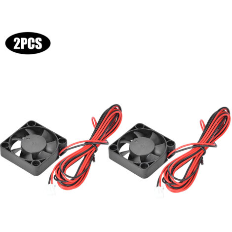 x 24V Lüfter für Mainboard, kompatibel mit ENDER-3/Ender3 Pro 3D-Druckern, 1,4W 0,06A