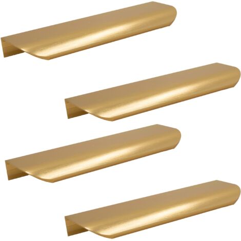 x 350 mm Möbelgriff mit Goldkante