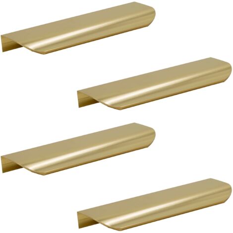 x 350 mm Möbelgriff mit Goldkante