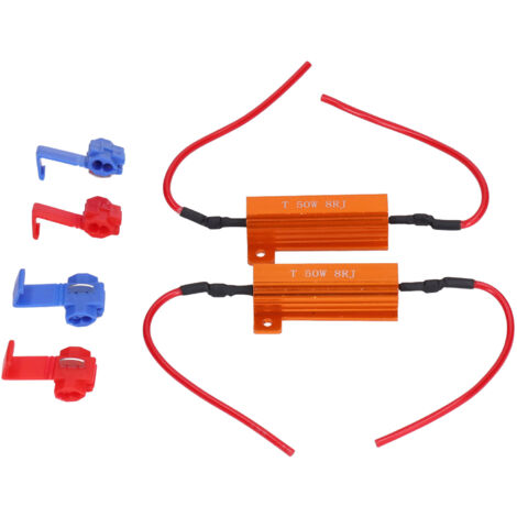 x 50W 8Ohm Lastwiderstands-Kits für LED-Tagfahrlichter – Fehlerbehebung und Ersatzteil