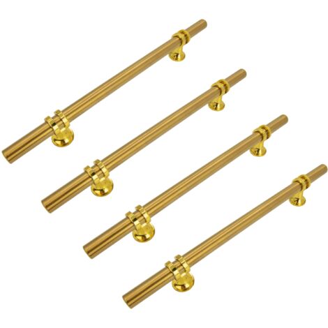 x Apollo Reling Möbelgriff 192 mm Gold