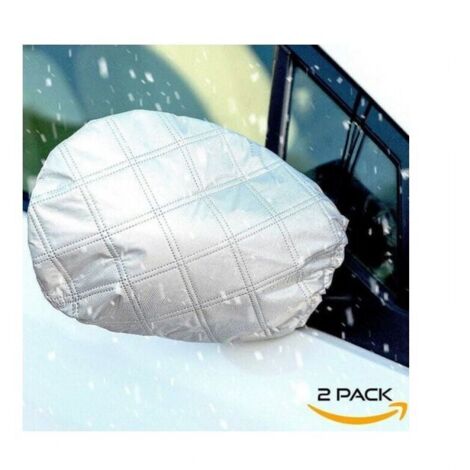x Copri specchietti retrovisori per auto 33 x 27 cm Protezione invernale taglia universale Anti-ghiaccio Neve Ghiaccio Pioggia Parasole
