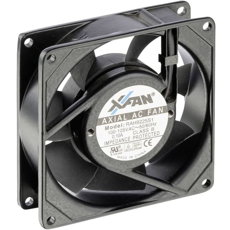 X-fan - RAH9225S1 Ventilateur axial 230 v/ac 34 m³/h (l x l x h) 92 x 92 x 25 mm