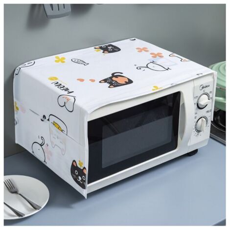 x Funda antipolvo para microondas/paño protector de grasa para horno multifunción