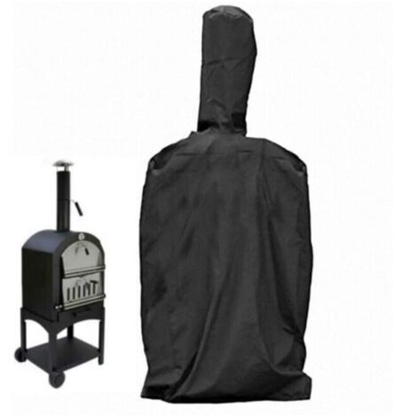 x Funda para horno de pizza de exterior 45 x 65 x 165 cm Funda protectora para horno de jardín con cordón, impermeable
