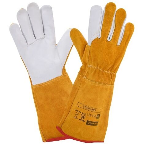X-GEPARD KEVLAR 10 Lederschweißhandschuhe