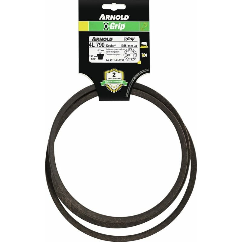 Arnold - Courroie trapézoïdale X-Grip v de type 4L790