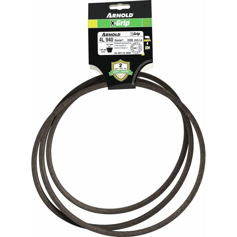 Arnold - Courroie trapézoïdale X-Grip v de type 4L940