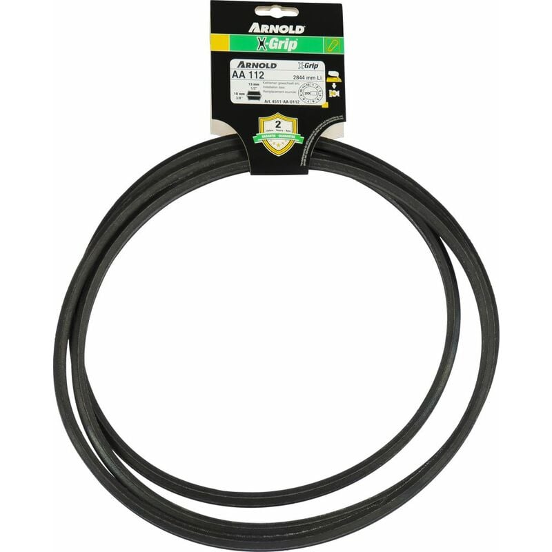 Arnold - Courroie hexagonale X-Grip de type aa 112