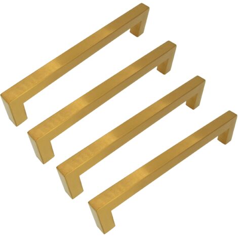 x Klassischer Möbelgriff 160 mm Gold