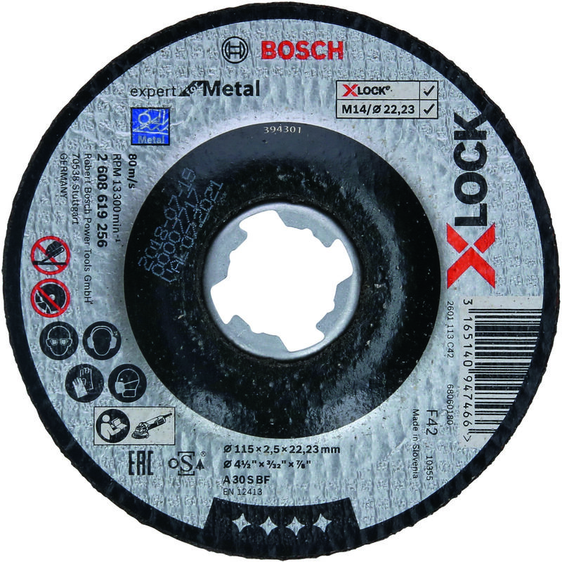 

BOSCH 2608619256 Disco de corte Expert for Metal X-LOCK