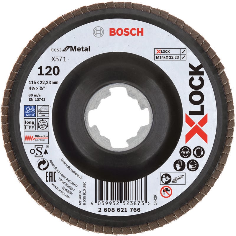 

Bosch X-LOCK Lam.X571 B.Metal:115 c.plás.G120 2608621766