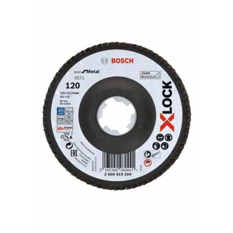 X-Lock Lam.X571 B.Metal:115 C.Plás.G120 - Bosch