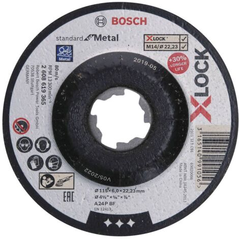 X-Lock Schruppscheibe T27 A 24 P BF 115 x 6,0 mm
