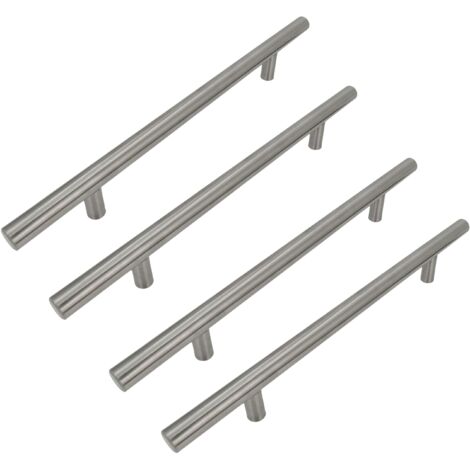 x Maniglia per mobili Railing 160 mm argento