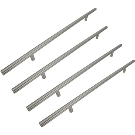 x Maniglia per mobili Railing 256 mm argento