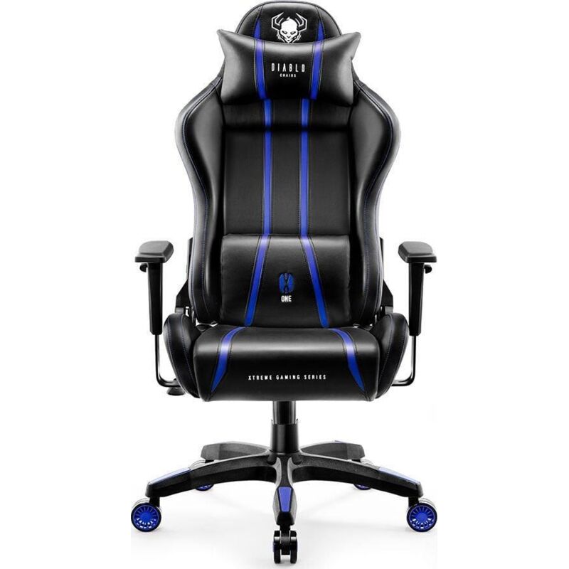 DIABLO X-One 2.0 Chaise normale Noir et bleu CHAISES  X-ONECZNIE20N