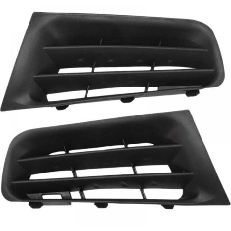 x schwarze Kühlergrills vorne rechts und links 7701474478 für Megane 2 Phase II