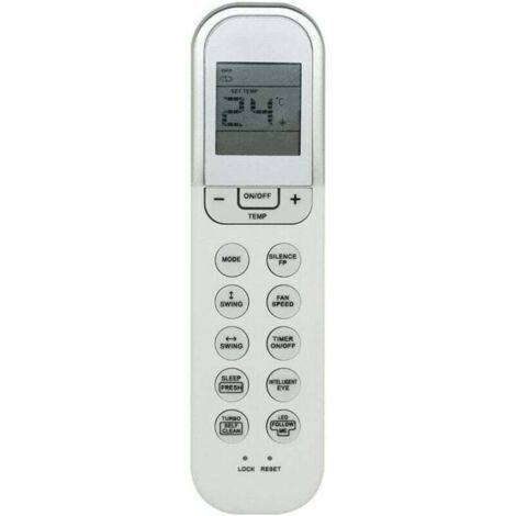 x Telecomando compatibile con il condizionatore d'aria Midea Rg36f/bgef Rg36f2/bgef Rg36f4/bgef