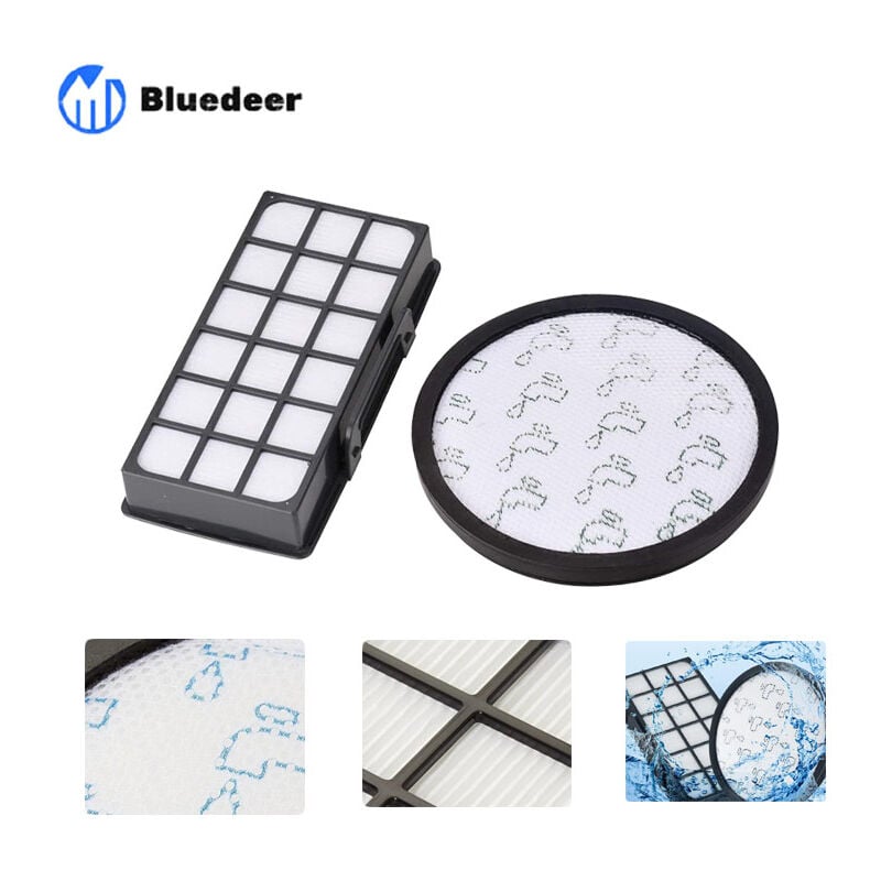 X-trem power cyclonic Filterset kompatibel (280327-51687) (ZR006001) Bluedeer Staubsauger