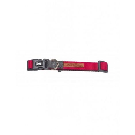 X-TRM Double Premium Collar Fuchsia-Gris 36-48 cm x 2 cm