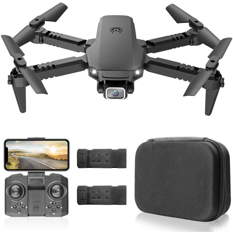 

X1 RC Drone con camara 4K WiFi FPV Mini Quadcopter plegable con funcion Vuelo de trayectoria Modo sin cabeza Vuelo 3D con bolsa de almacenamiento 2