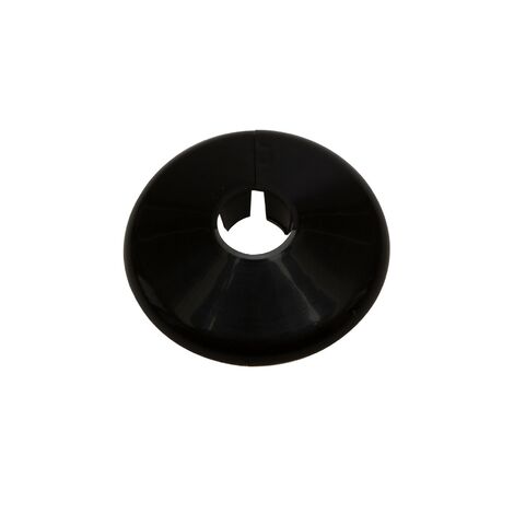 x10 Talon Pack Radiator Pipe Covers Collars 15mm Black PCB15