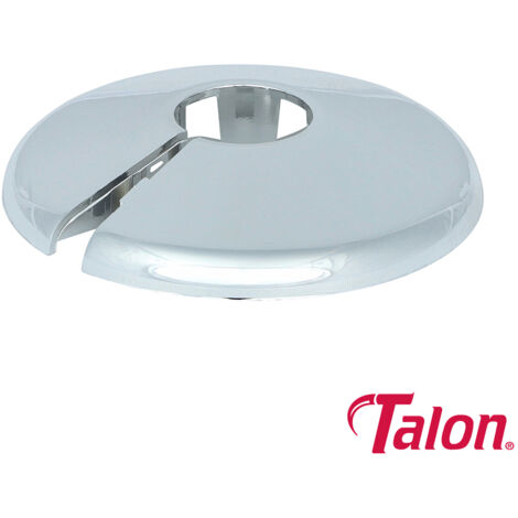 x10 Talon Pack Radiator Pipe Covers Collars 15mm Chrome PCC15