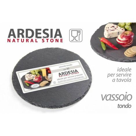 x16 Ardesia Flaches Tablett 25 cm für Zuhause, Pub oder Restaurants