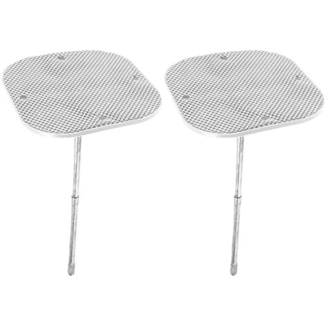 X2 Camping Spike Stick Up Table - Garden Picnic Travel Non Slip