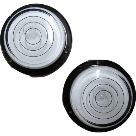 X2 Precision Bullseye Spirit Level - Caravan Circular Round Bubble