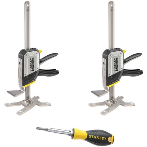 x2 Stanley Tradelift FatMax Lift Clamp Tool + Screwdriver STA183550 FMHT83550-1