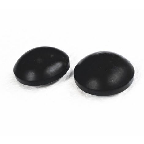 X2 Tapón embellecedor vara superior cama elástica (Negro)