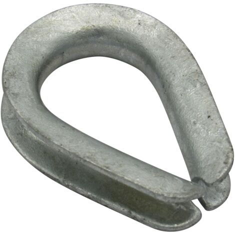 x20 3/8" US Fed Wire Rope Thimbles - 10MM FF-T276B Type 3 Galvanised