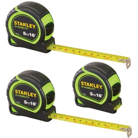 STANLEY STA030696N Tylon Tape Measure, 5m/16ft