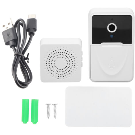 X3 WLAN-Videotürklingel mit HD-Nachtsicht und Gegensprechanlage für mehr Sicherheit in Ihrem Zuhause