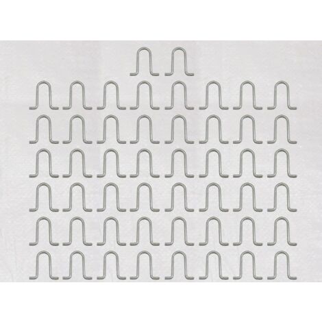 x50 Galvanised Concrete In 'U' Bolts - Caravan Tether Ground Anchor Security